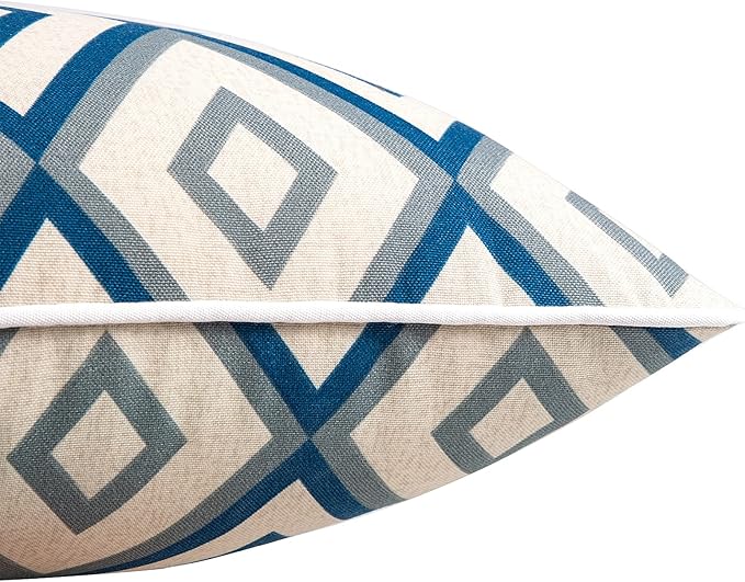 JMGBird Outdoor Pillows Waterproof Set of 2 Outdoor Lumbar Pillows - Image 7