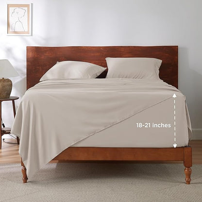 Bedsure Deep Pocket Twin Sheets Set - Image 9