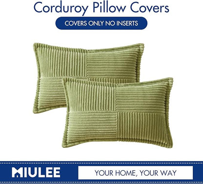 MIULEE Decorative Lumbar Throw Pillow Covers - Image 6