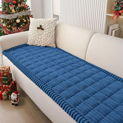 Smiry Couch Cover for Dogs Washable, Non Slip Fuzzy Pet Couch Covers for 3 by Smiry