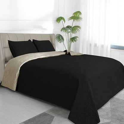 Easy-Going Twin Size Reversible Quilt Set by Easy-Going