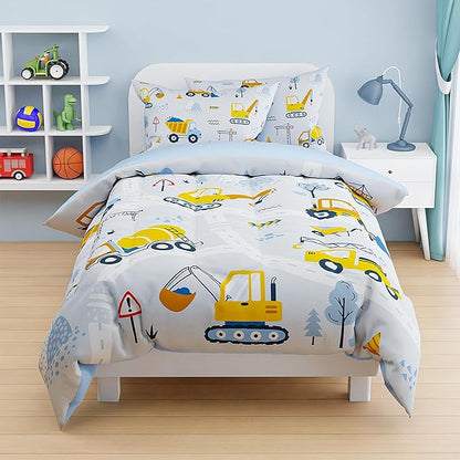 SANDJEST Construction Duvet Cover Sets Full Size - Image 7