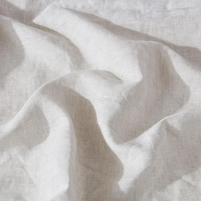 Simple&Opulence Premium Linen Bed Skirt Basic Style 18 inch Tailored Drop Dust - Image 4