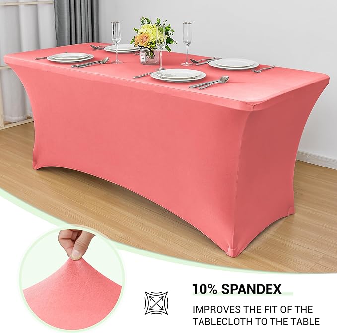 Obstal 6ft Stretch Spandex Table Cover - Image 2