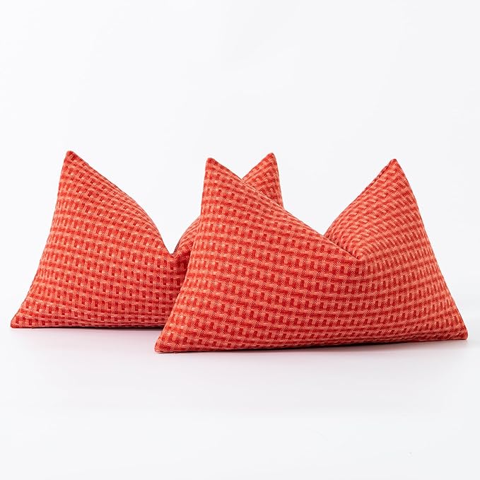 Kevin Textile Outdoor Waterproof Throw Pillow Covers Pack of 2 Farmhouse - Image 6