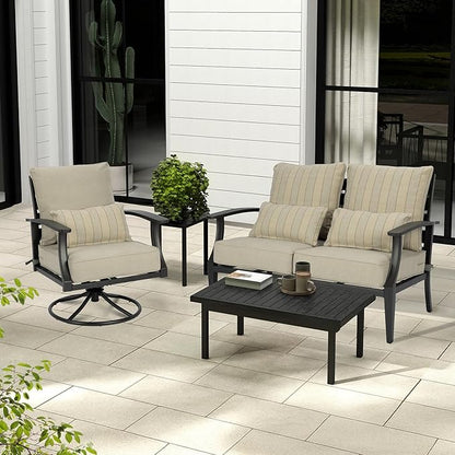 Aoodor Outdoor Chair Cushion, 24 x 24 Inch Water-Resistant, Fade-Resistant - Image 8