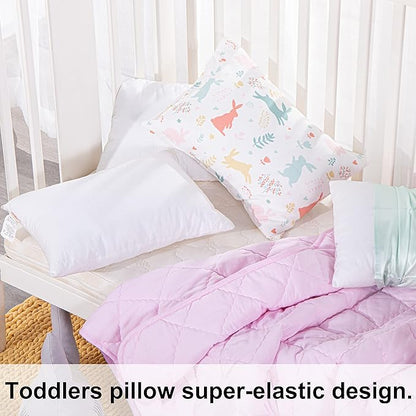 NTBAY 2 Pack Cotton Down Alternative 13x18 Pillows, Machine Washable - Image 4