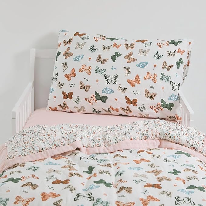 Little Unicorn Toddler Bedding 3-Piece Set | Super Soft & Breathable Muslin - Image 3