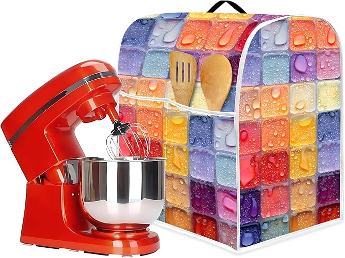 Mixer Dust Cover for 6-8 Qt Stand Mixer, Cloth Cover - Image 5