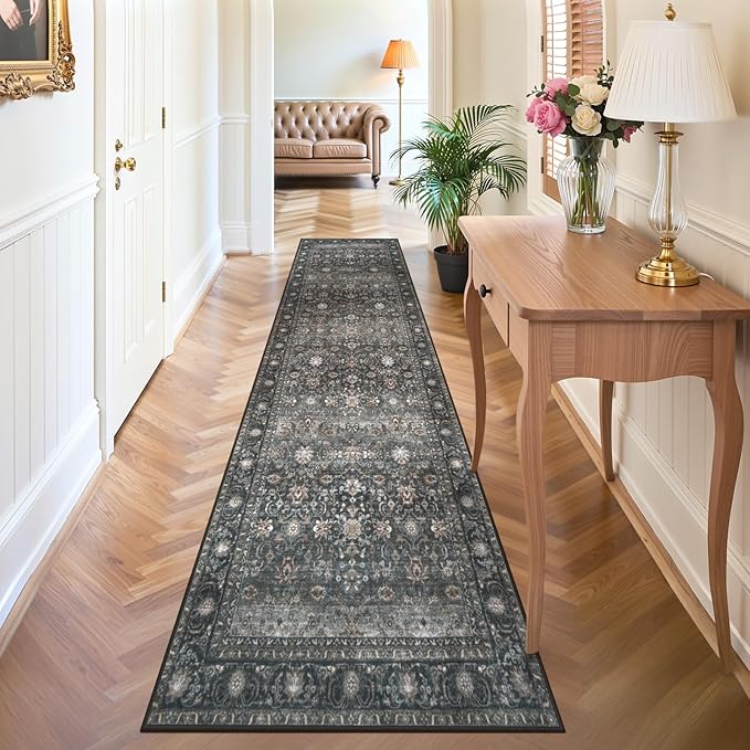 Collive Kitchen Runner Rug Non Slip, 2.6'x12' Long Washable Rugs - Image 5