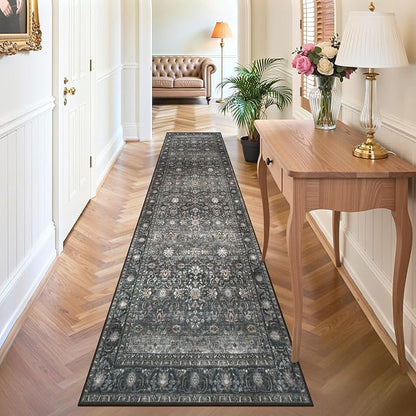Collive Kitchen Runner Rug Non Slip, 2.6'x12' Long Washable Rugs - Image 5