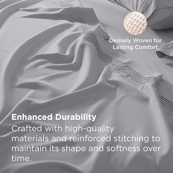 Bedsure Deep Pocket Full Size Bed Sheets Set - Image 7