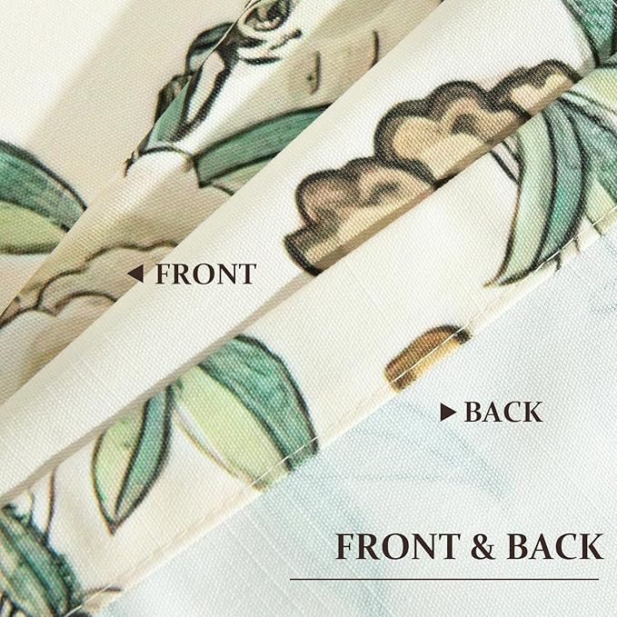 Leeva Short Floral Valance Curtain - Image 4