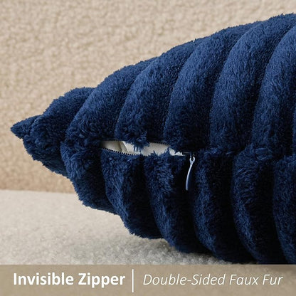 Kevin Textile Soft Plush 14x36 Inch Long Lumbar Pillow Cover 1 Pack, Luxury - Image 3