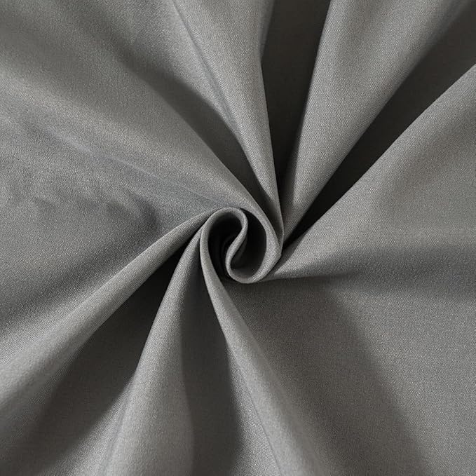 TSUTOMI Queen Size Grey Bed Skirt - Image 3