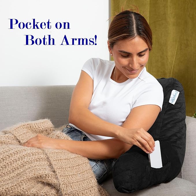 ComfortSpa Reading Pillow for Kids Teens Adult, Back Rest Pillow - Image 6
