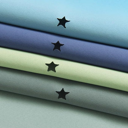 Kinryb Nursery/Kids/Girls Room Star Cut Out Blackout Rainbow Curtain - Image 3