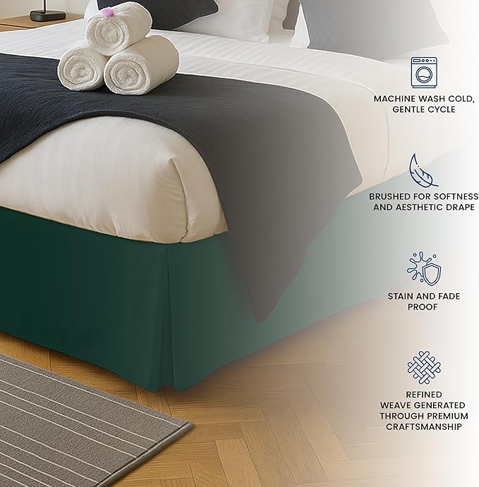 Utopia Bedding Queen Bed Skirt - Image 5