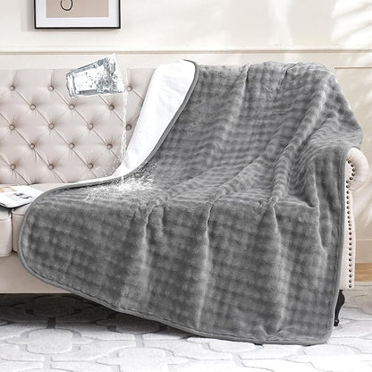 Waterproof Blanket for Bed Couch Sofa Car, Soft Leakproof Dog Blanket by Yaning