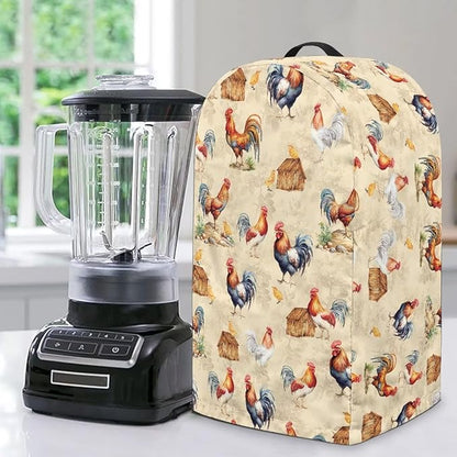 Chicken Rooster Blender Cover Kitchen Blender Dust Covers by Annejudy