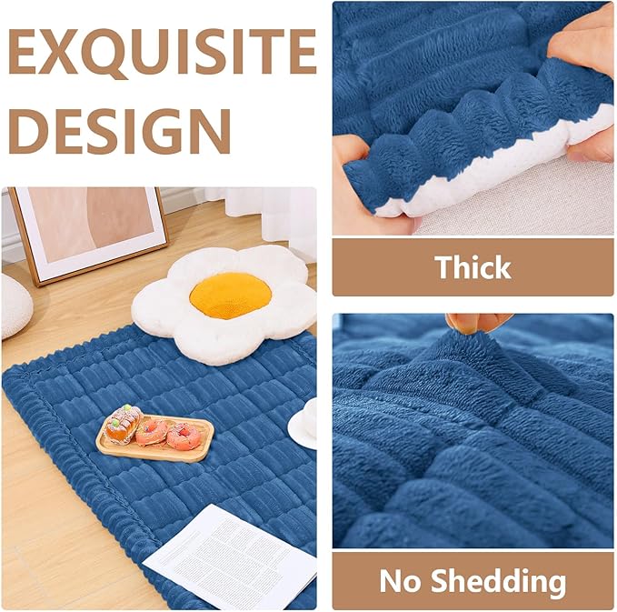 Smiry Couch Cover for Dogs Washable, Non Slip Fuzzy Pet Couch Covers for 3 - Image 3