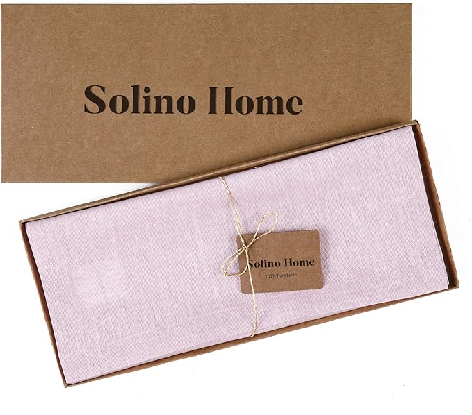 Solino Home Linen Table Runner 72 Inches Long - Image 5