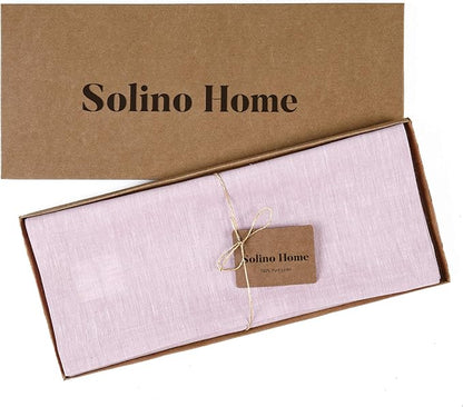 Solino Home Linen Table Runner 72 Inches Long - Image 5