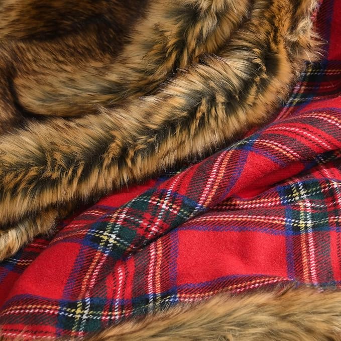HORIMOTE HOME Luxury Plush Faux Fur Throw Blanket - Image 3