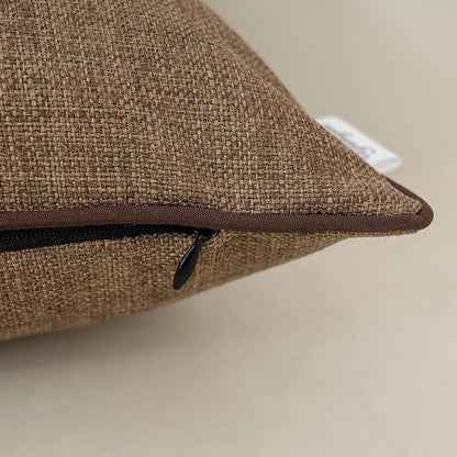 Yangest Patchwork Pillow Cover 18x18 Inch Luxury Cotton and Linen Cushion Cover - Image 4
