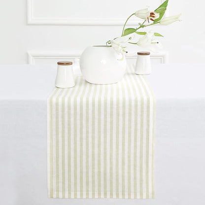 Solino Home Linen Table Runner 72 Inches Long by SolinoHome