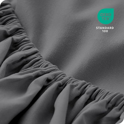 Bare Home 5-Pack Fitted Bottom Sheets Twin Extra Long - Image 5