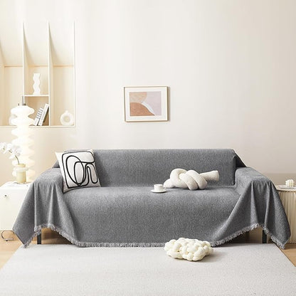 MEETSKY Couch Covers for Sofa Covers Washable, Dog Couch Covers for 2 Cushion by MEETSKY