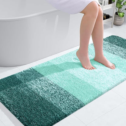 OLANLY Bathroom Runner Rugs 54x24, Extra Soft Absorbent Microfiber Bath Rugs by OLANLY