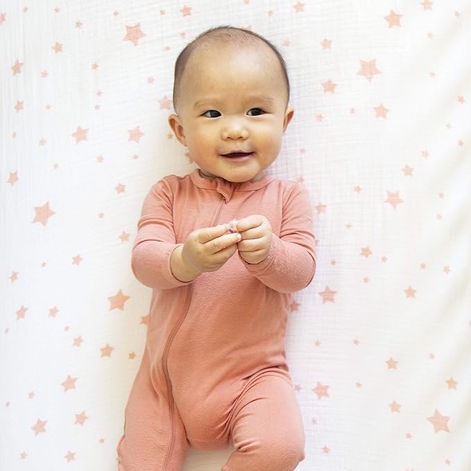 Newton Baby Fitted Mini Crib Sheets | Organic Muslin Cotton, Breathable & Soft - Image 3