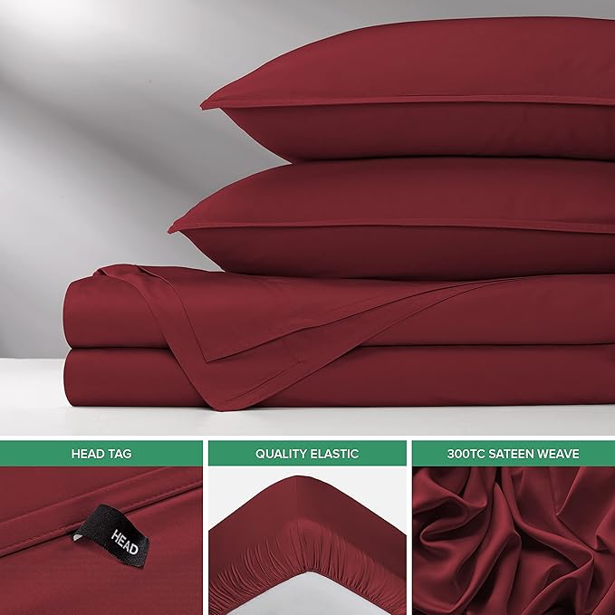 Pure Bamboo King Sheets, Genuine 100% Organic Viscose Derived from Bamboo Bed - Image 6