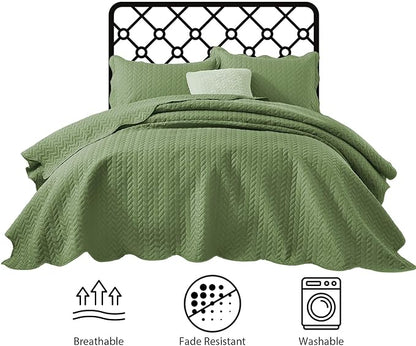 IR Imperial Rooms King Quilt Bedding Set Size + 2 Pillow Shams - Image 7