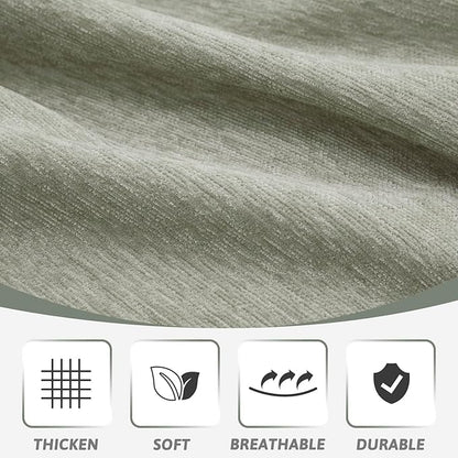 MEETSKY Sectional Couch Covers for Dog Chenille Sofa Cover, Washable Couch - Image 6