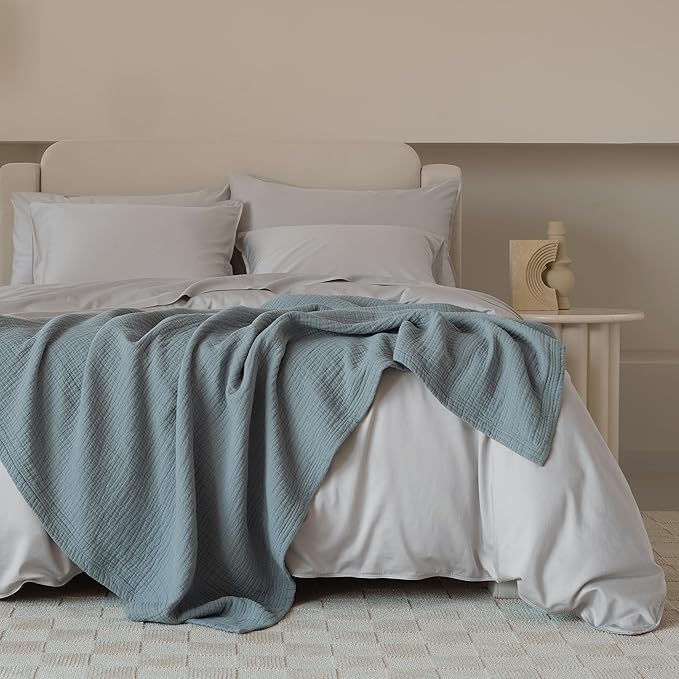 Double Stitch Cotton Tencel Duvet Cover - Image 7