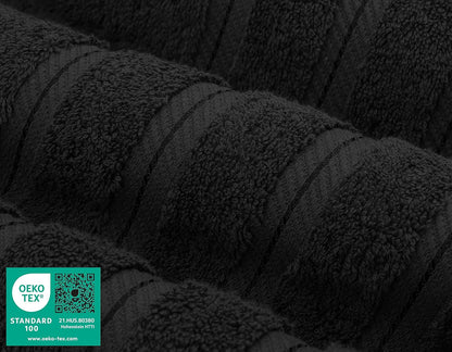 american soft linen 100% cotton luxury turkish towels, close-up detail