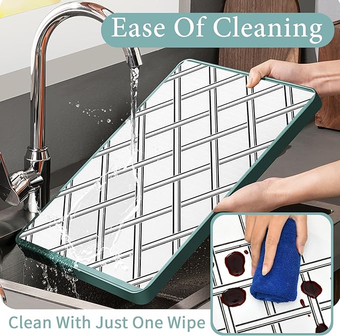 Drawer and Shelf Liner for Kitchen Cabinet: 17 in X 30 Ft Non Slip Waterproof - Image 4