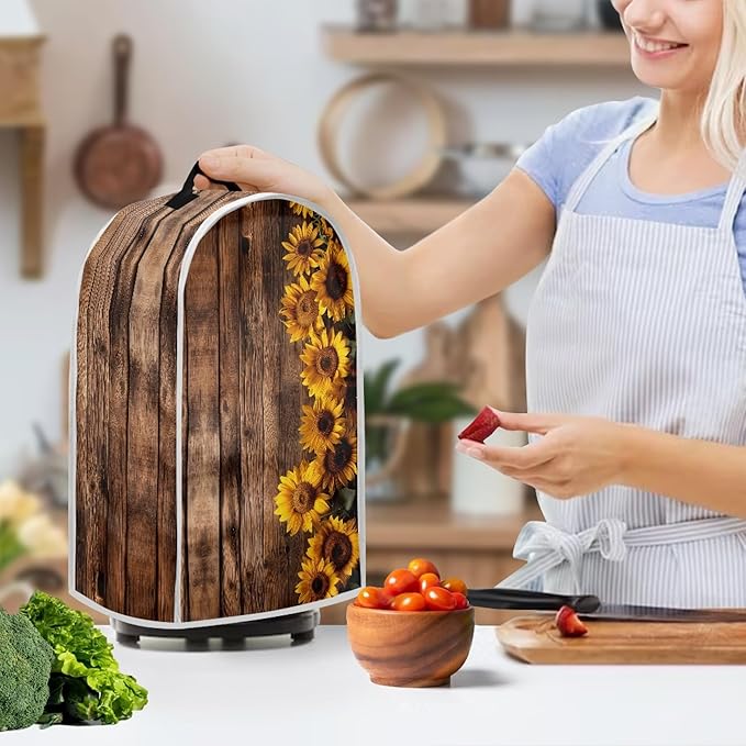 Cute Sunflower Blender Covers Kitchen Appliance Dust Cover Blender Protector - Image 2