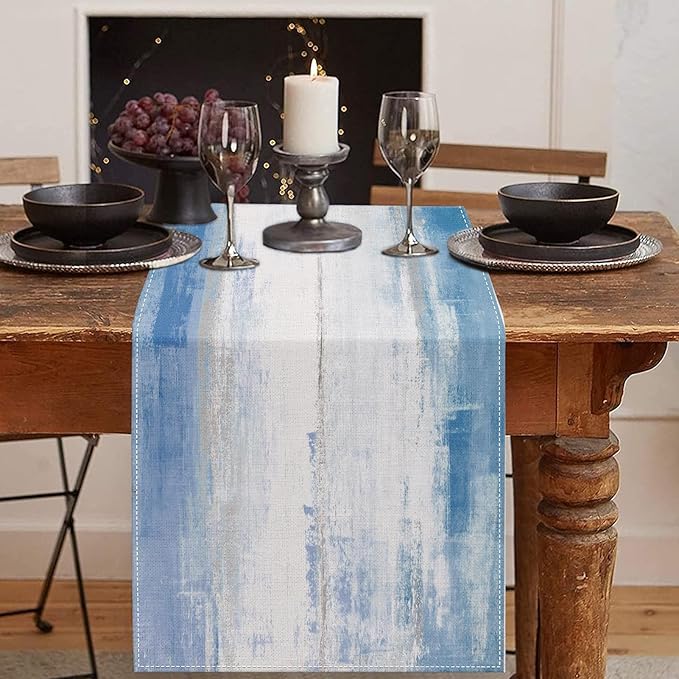 Emvency Farmhouse Table Runner by Emvency