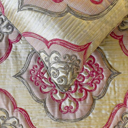 The HomeCentric King/Queen/Twin Pink Decorative Full 68"x18" Bed Runner Without - Image 2