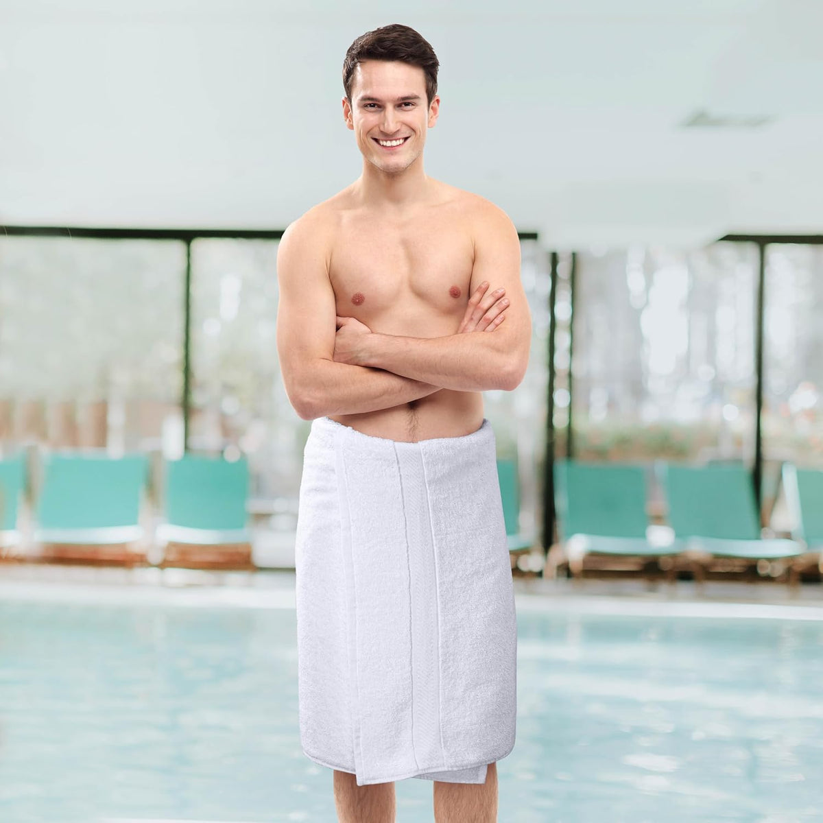 utopia towels 6 pack medium bath towels, 24x48, main product view