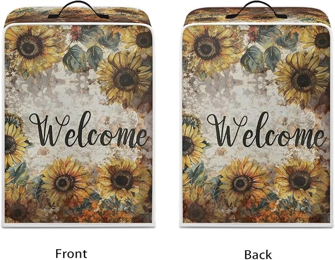 Mumeson Sunflower Coffee Maker Cover, Modern Stand Blender Mixer Juice Machine - Image 2