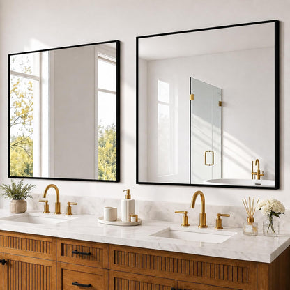 bathroom vanity mirrors for over sink, 2 pack, main product view