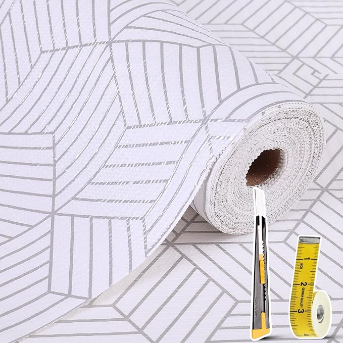 Shelf Liners for Kitchen Cabinets Non Adhesive Shelf Liner Paper Non-Slip by Oneoftheworld