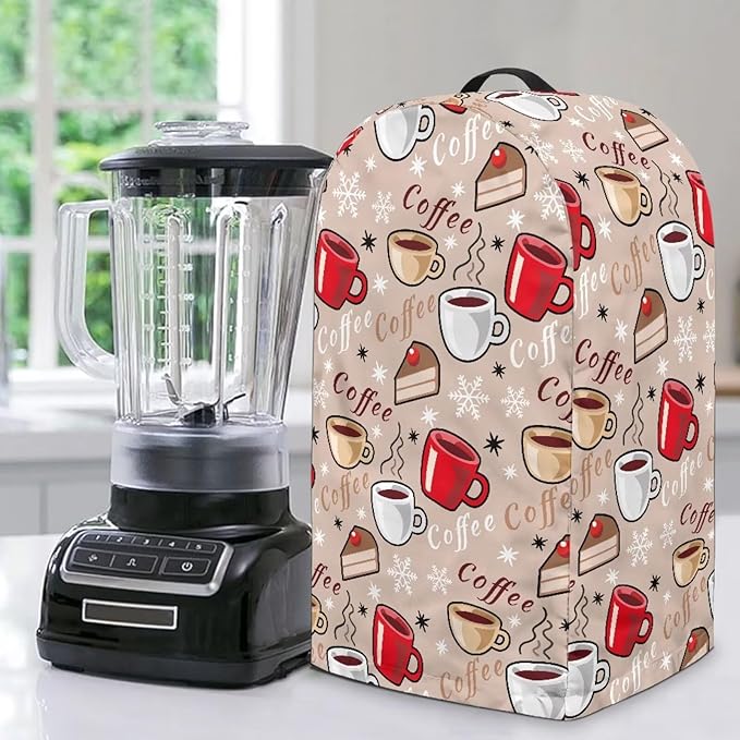 Coffee Cake Coffee Machine Dust Cover Mixer Hood Cover Blender Covers by Unknown