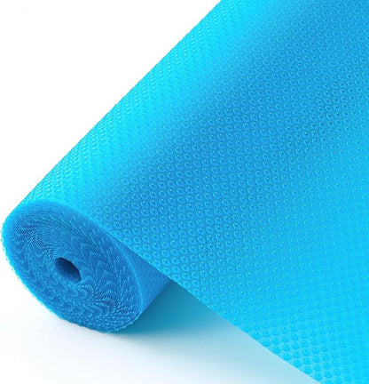 100% EVA Shelf Liner for Kitchen Cabinet, Dresser Pantry Bathroom Refrigerator by ALIUNI