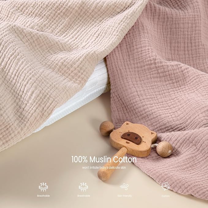 lulumoon Muslin Bassinet Sheets - Image 4